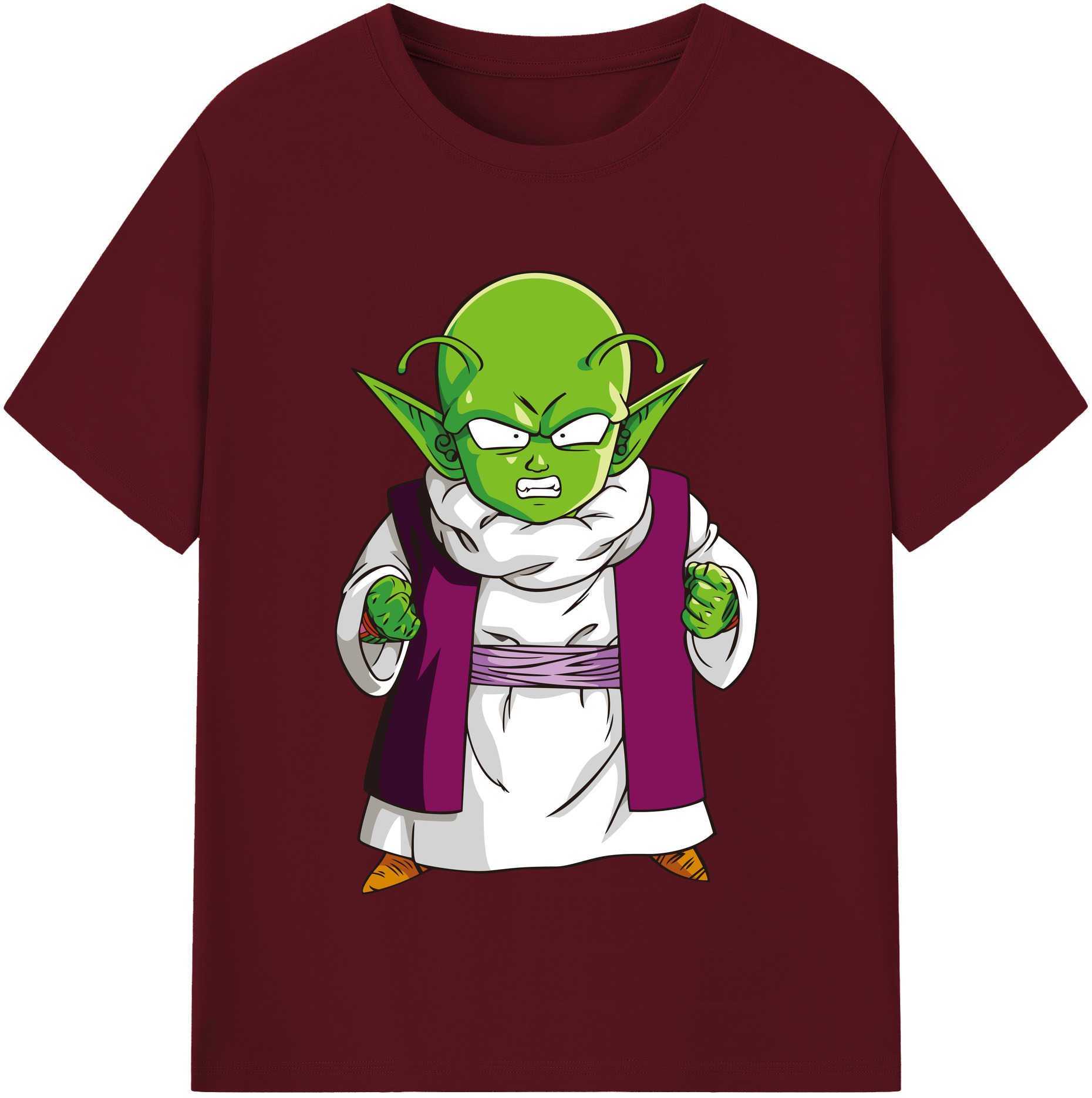 （画像用） ドラゴンボール ピッコロ DRAGON BALL Piccolo 綿100％半袖Tシャツ（フロントプリント）